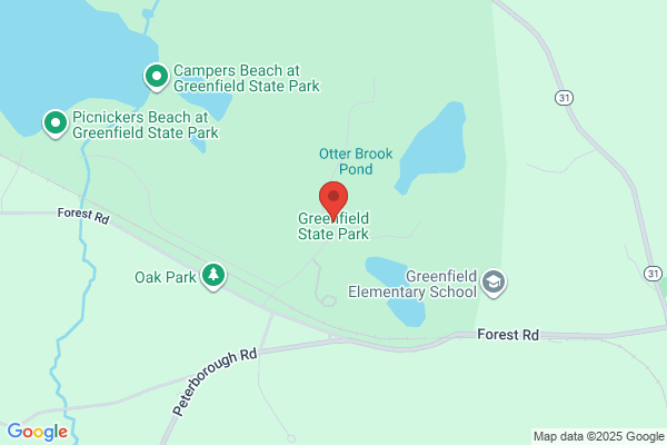 New Hampshire State of, State Parks, Greenfield State Park