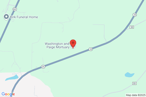 Washington, Johnny - Washington & Paige Mortuary