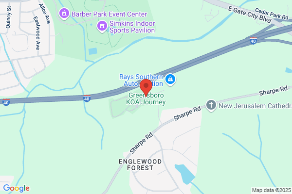 Greensboro KOA Journey