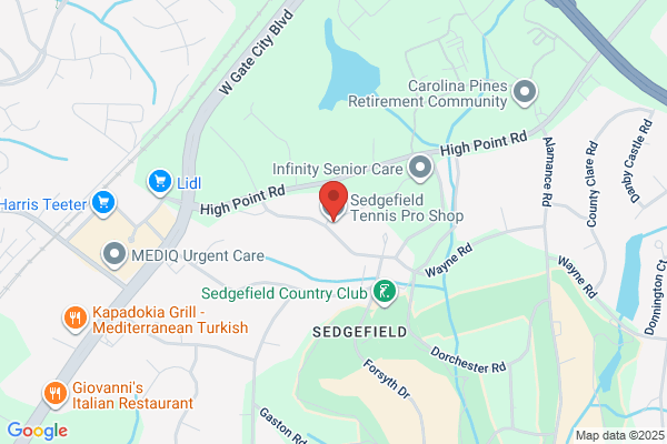 Sedgefield Country Club, Tennis Shop