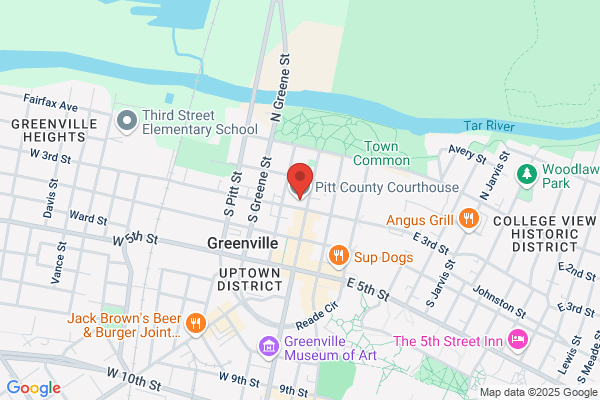 Pitt County Government, Courts/Courthouse Information
