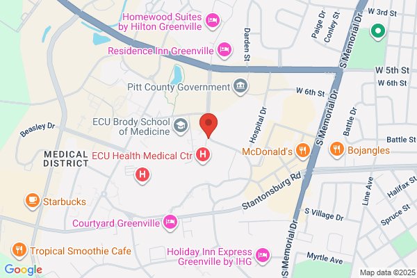 Vidant Radiation Oncology - Greenville (Moye)