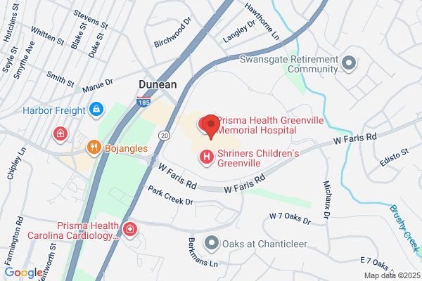 Prisma Health Greenville Memorial Hospital Stroke Center