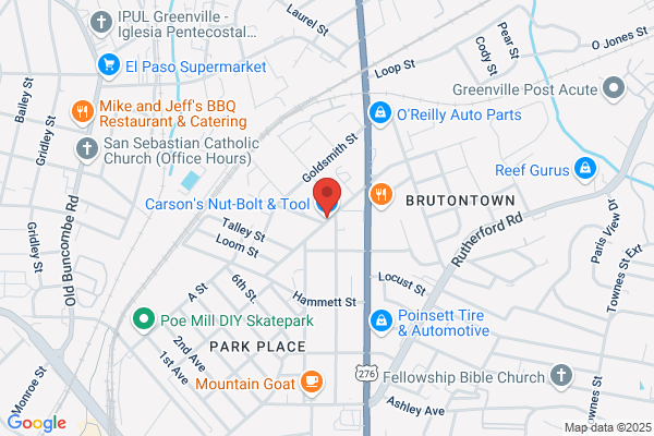 Carson's Nut-Bolt & Tool Co Inc