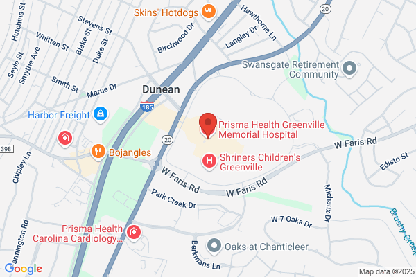 Greenville Hospital System, Memorial Medical Campus, Greenville Memorial Hospital, Medical Center Clinics