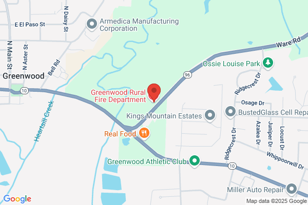 Greenwood Rural Fire Department