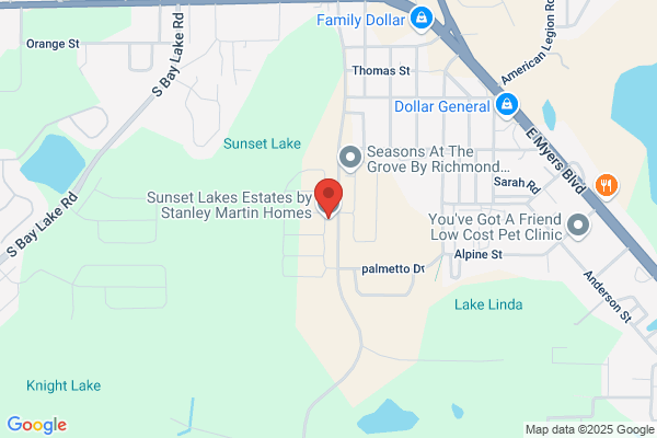 Stanley Martin Homes at Sunset Lakes Estates