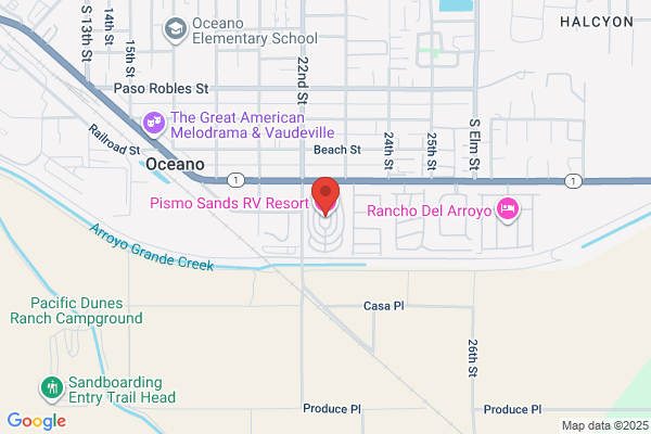 Pismo Sands Rv Park-Reservations