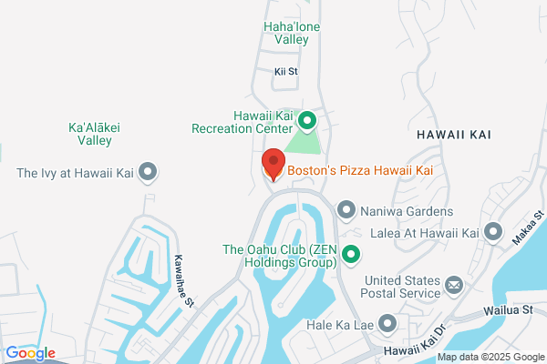 Bostons Pizza Hawaii Kai