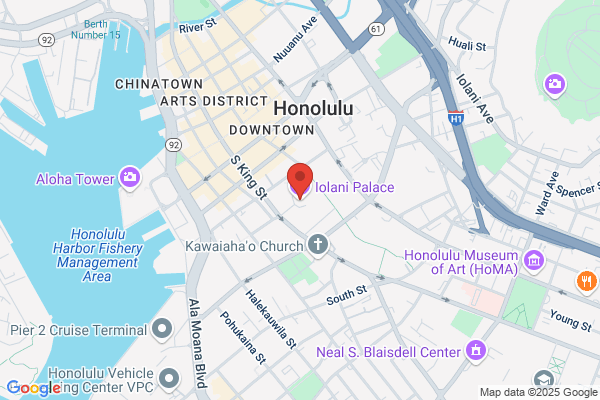 Iolani Palace, Tour Information