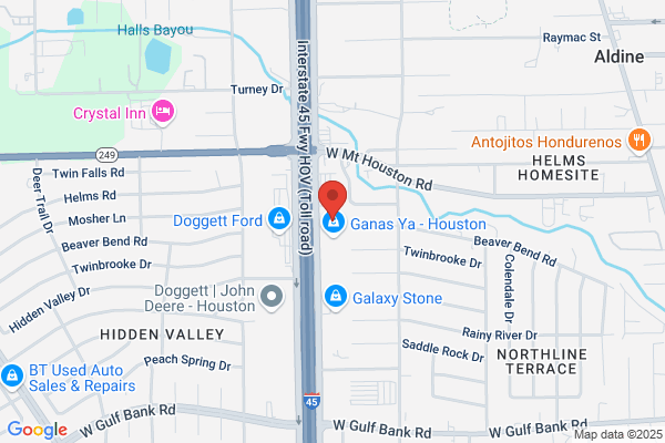Tricolor Auto - 45 N & West Mount Houston