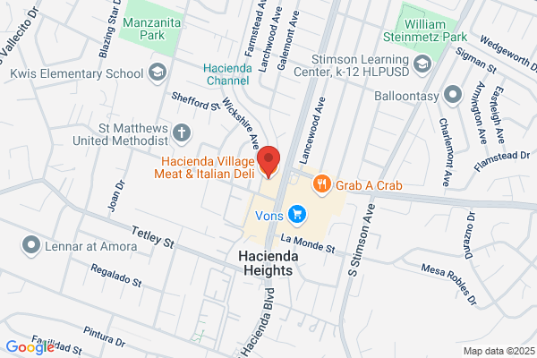 Hacienda; Village Meat & Italian Deli