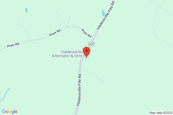 Hadensville Alternator & Starter Service