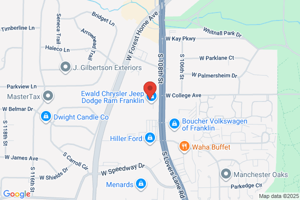 Ewald Chrysler Jeep Dodge Ram Franklin Service Repair and Tire Center