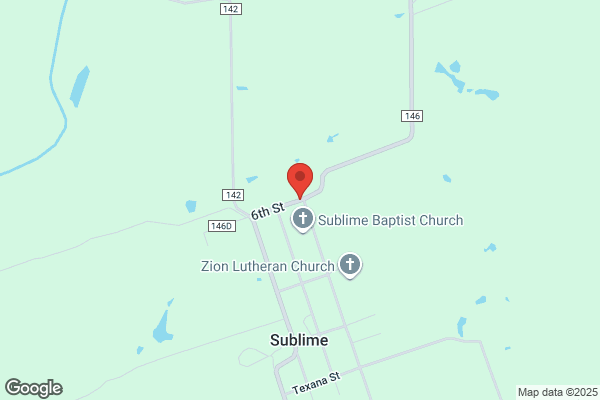 Sublime Baptist Parsonage