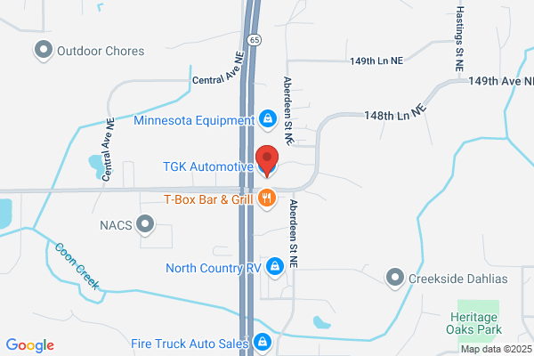 TGK Automotive of Ham Lake