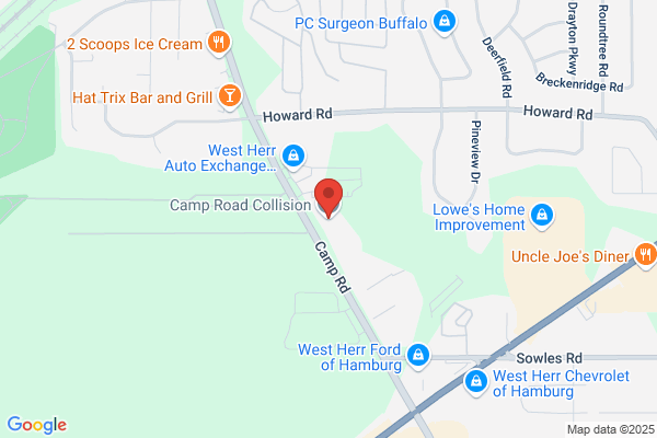 Camp Rd Collision