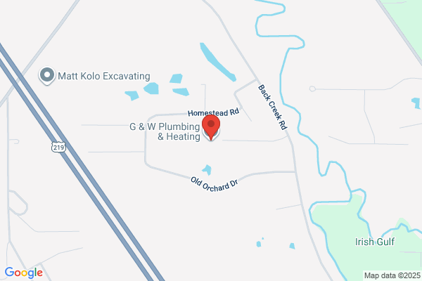 G & W Plumbing & Heating Inc