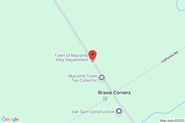 Town of MacOmb Highway Department