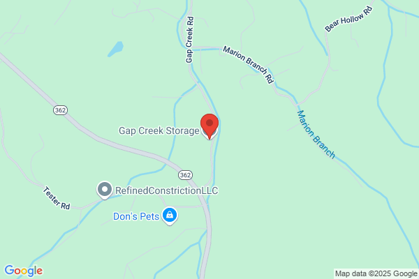 Gap Creek Storage