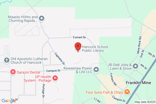 Hancock Public Schools, Public Library