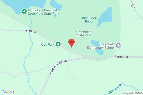 New Hampshire State of, State Parks, Greenfield State Park