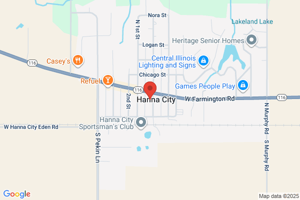 United States Government, Post Offices, Hanna City Post Office