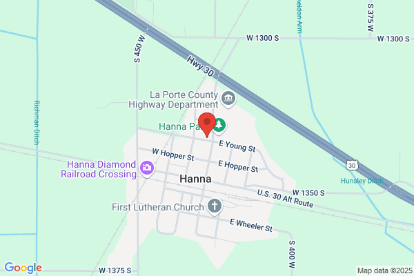 United States Government, Post Offices, Hanna