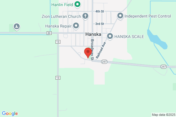 Hanska City of, City Shed