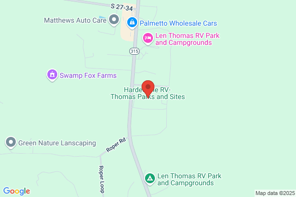 Hardeeville Rv-Thomas Parks and Sites