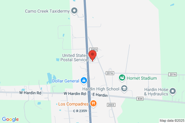 United States Government Offices, Post Offices, Hardin