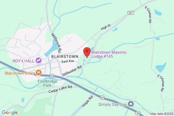 Blairstown Masonic Lodge 165