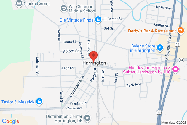 U S Government of, Postal Service, Post Offices, Harrington
