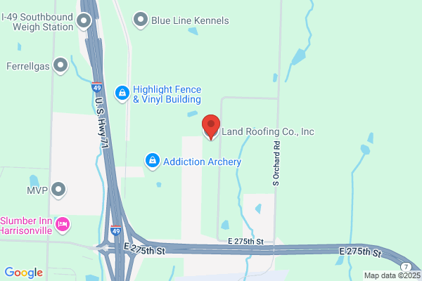Land Roofing Co Inc