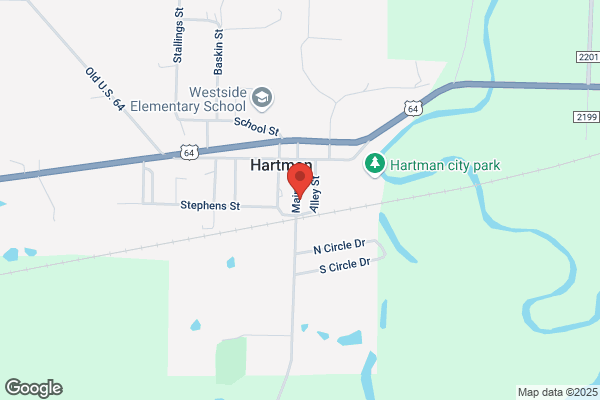United States Government, Post Office, Hartman