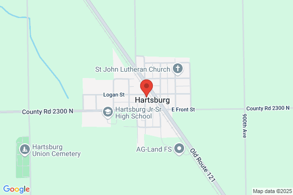 United States Government, Post Office Hartsburg