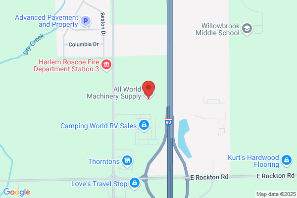 All World Machinery Supply Inc