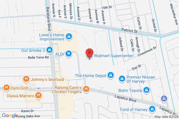 Wal-Mart Supercenter, Marrero, Store Information