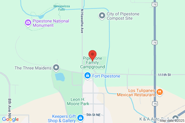 Pipestone Rv Campground