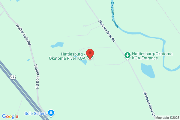 Hattiesburg / Okatoma River KOA