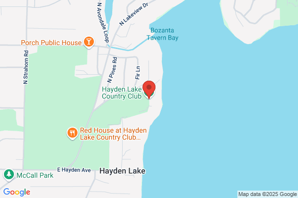 Hayden Lake Country Club, Golf Shop