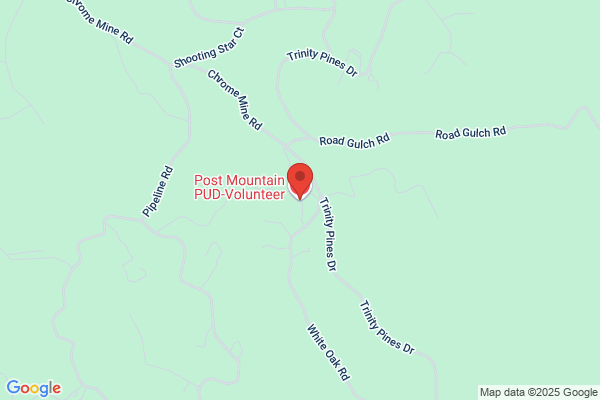 Post Mountain Pud and Volunteer Fire Department