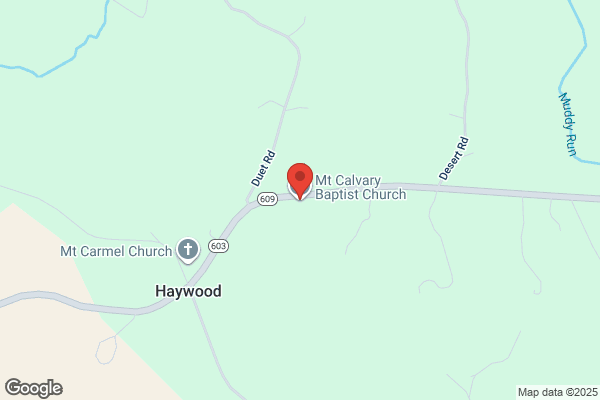 Mt Calvary Baptist Church