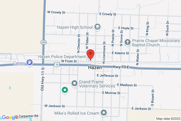 Police Department, Hazen
