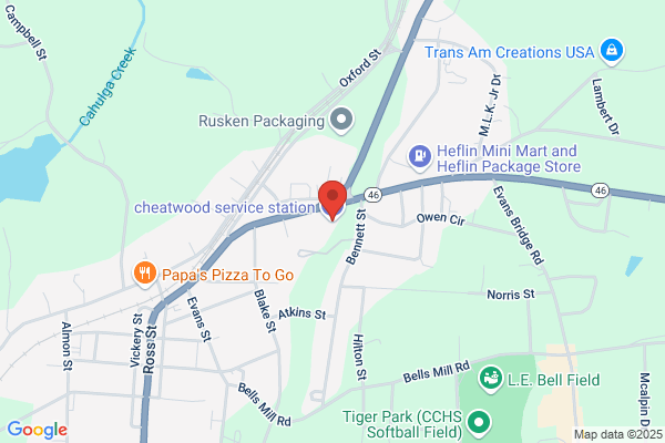 cheatwood service station
