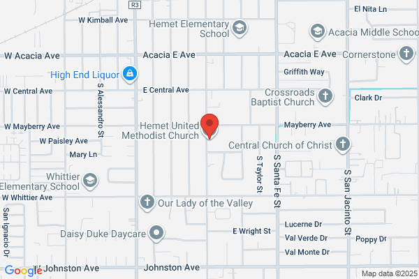 United Methodist Church, Hemet United Methodist Church