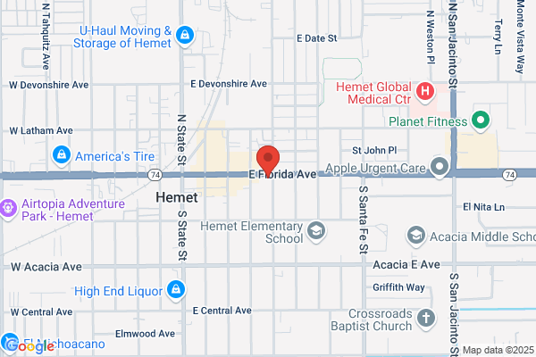 Mayors, Hemet