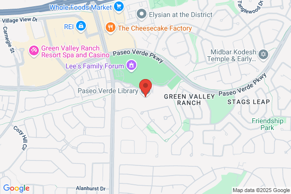Henderson District Public Libraries, Paseo Verde Library