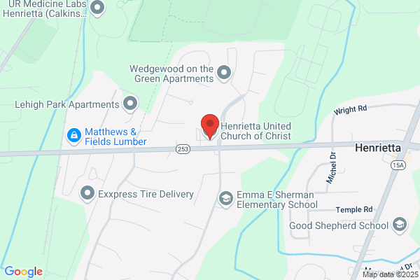 Henrietta United Church of Christ, Pastor Study