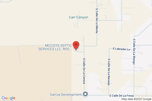 MCCOYS SEPTIC SERVICES